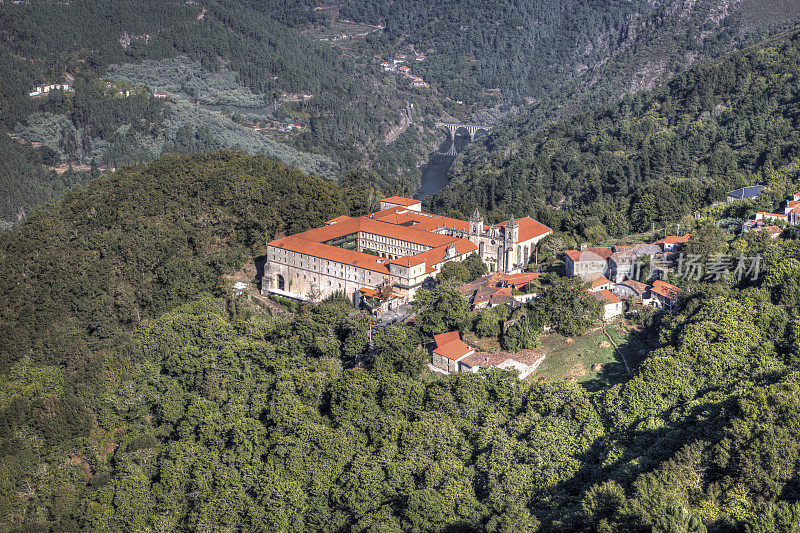 圣埃斯特沃，Ribeira Sacra，鸟瞰图